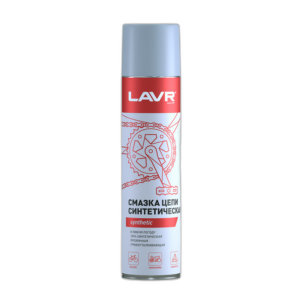 Смазка для цепей синтетическая Lavr Synthetic (0,4 л.) Ln1906