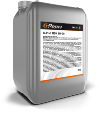 Масло моторное Gazpromneft G-Profi MSK 5/30 API CK-4 ACEA E7/E9 (20 л.)