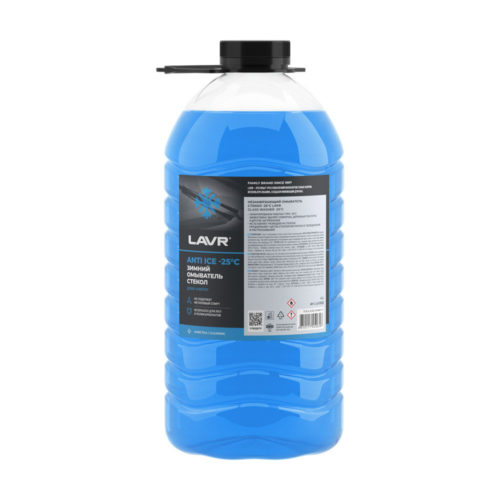 Жидкость незамерзающая для стекол Lavr (-25 С) (4 л.) Ln1332