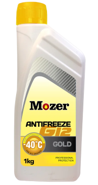 Антифриз MOZER Gold G-12 желтый (1 кг.)