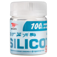Смазка силиконовая термовлагостойкая с фторопластом ВМП АВТО Silicot Gel (0,040 кг.)