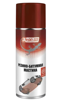 Мастика резино-битумная 3TON ТС-519 аэрозоль (0.520 л.)