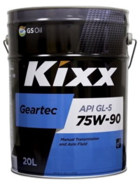 Масло трансмиссионное KIXX Geartec 80/90 GL-5 (20 л.) п/с
