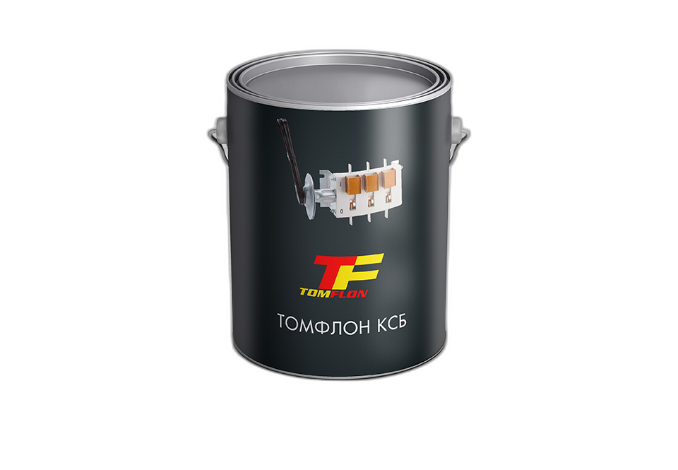 Смазка электротехническая литиевая Томфлон КСБ (10 кг.)