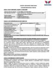 Паспорт безопасности Havens ROBUSTA PERFO SAE 15W40