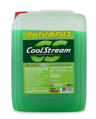 Антифриз Cool Stream Standart Green G-11 (-40) (10 кг.)