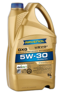 Масло моторное Ravenol DXG PAO 5/30 API SN Plus ILSAC GF-6A (5 л.)
