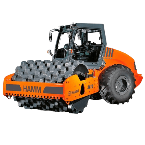 Карта смазок Hamm Single Drum Compactors 3412