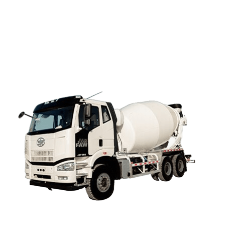 Карта смазок автобетоносмесителя FAW J6 CA5250 6*4