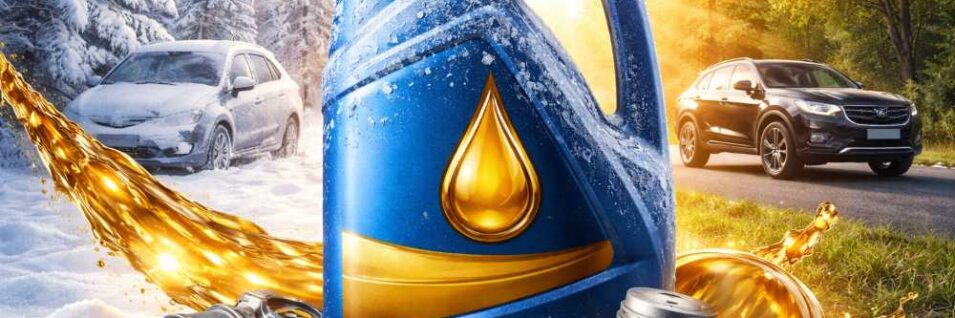 зимнее моторное масло и работа двигателя