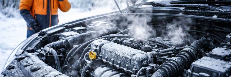 двигатель работает громче в мороз зимой