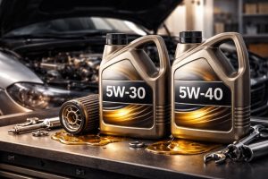 переход с 5W30 на 5W40 — сравнение вязкости моторных масел
