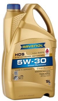 Масло моторное Ravenol HDS 5/30 ACEA C4 (5 л.)