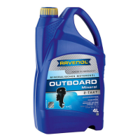 Масло моторное Ravenol Outboard 2T Mineral API TC (4 л.)