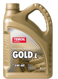 Масло моторное Teboil Gold L 5/40 API SN/CF ACEA A3/B4 (4 л.)