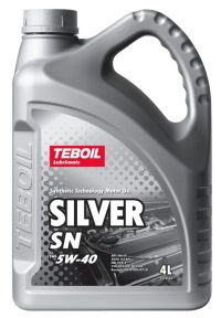 Масло моторное Teboil Silver 5/40 API SN/CF (4 л.)