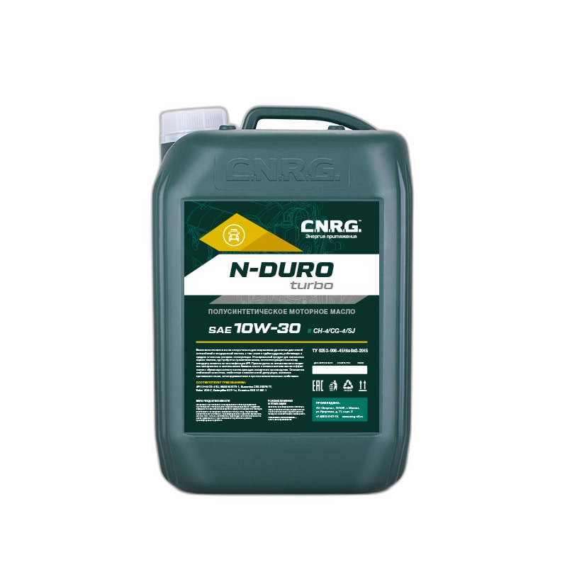 Масло моторное C.N.R.G. N-Duro Turbo 10/30 API CH-4/SJ (10 л.)