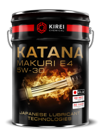 Масло моторное Katana Makuri E4 Afton 5/30 ACEA E4/E7 (20 л.)