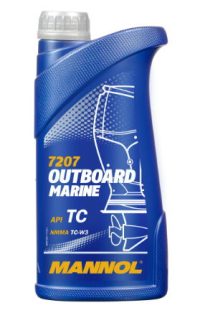 Масло моторное Mannol Outboard Marine 7207 NMMA TC-W3 (1 л.)
