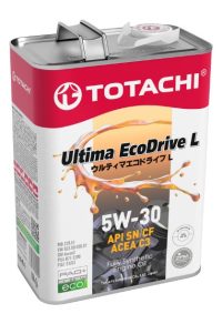Масло моторное TOTACHI Ultima Ecodrive L Fully Synthetic 5/30 API SN/CF ACEA C3 (4 л.)
