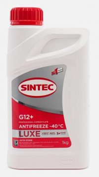 Антифриз Sintec Luxe G-12+ Red (-40) (1 кг.)