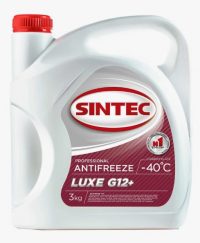 Антифриз Sintec Luxe G-12+ Red (-40) (3 кг.)