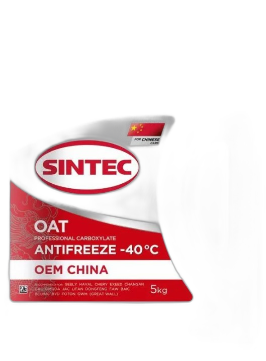 Антифриз Sintec OEM China OAT красный (-40)