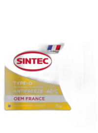 Антифриз Sintec OEM France Type-D желтый (-40)
