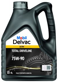 Масло трансмиссионное Mobil Delvac Ultra Total Driveline 75/90 API GL-5 (4 л.)