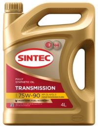Масло трансмиссионное Sintec 75W-90 API GL-4/GL-5