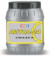 Смазка антифрикционная водостойкая UNIX Литол-24 (0.8 кг.)