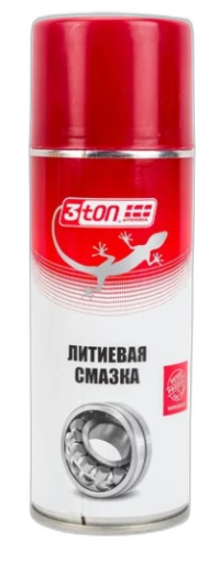 Смазка литиевая 3TON белая аэрозоль