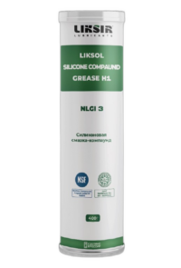 Смазка пищевая Liksir Liksol Silicone Compaund Grease H1 NLGI 3