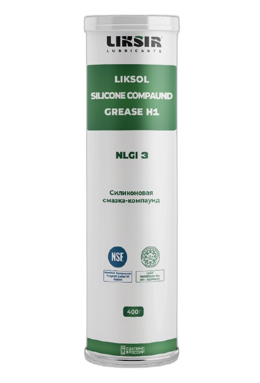 Смазка пищевая Liksir Liksol Silicone Compaund Grease H1 NLGI 3