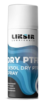 Смазка-спрей сухая пищевая Liksir Liksol Dry PTFE Spray H1