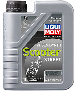 Масло моторное Liqui Moly Motorbike 2T Semisynth Scooter Street API TC — изображение 2