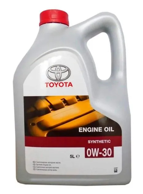 Масло моторное Toyota Engine Oil Synthetic 0W-30 API SL ASEA A5/B5