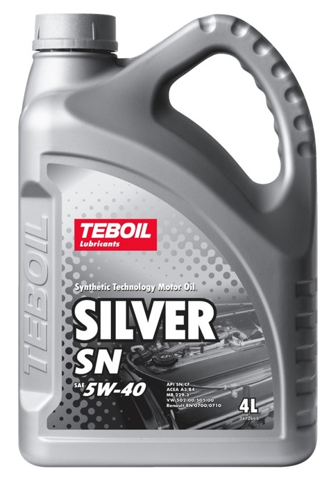 Масло моторное Teboil Silver 5W-40 API SN/CF