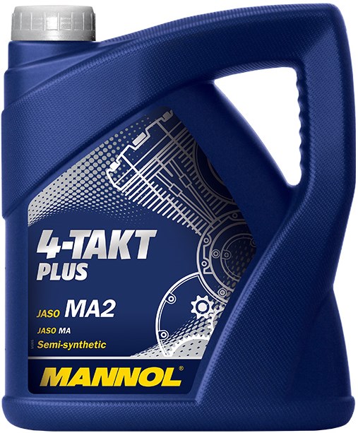 Масло моторное Mannol 4T-Takt Plus 10W-40 API SL