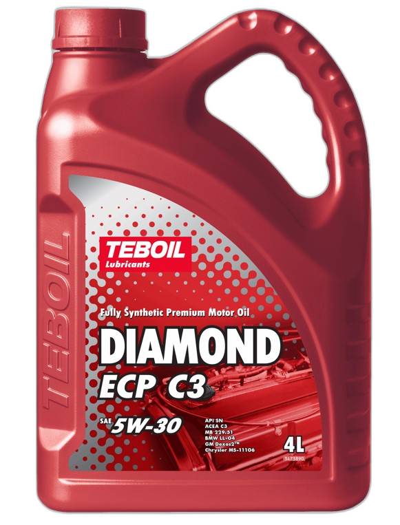 Масло моторное Teboil Diamond ECP 5W-30 API SN ACEA C3
