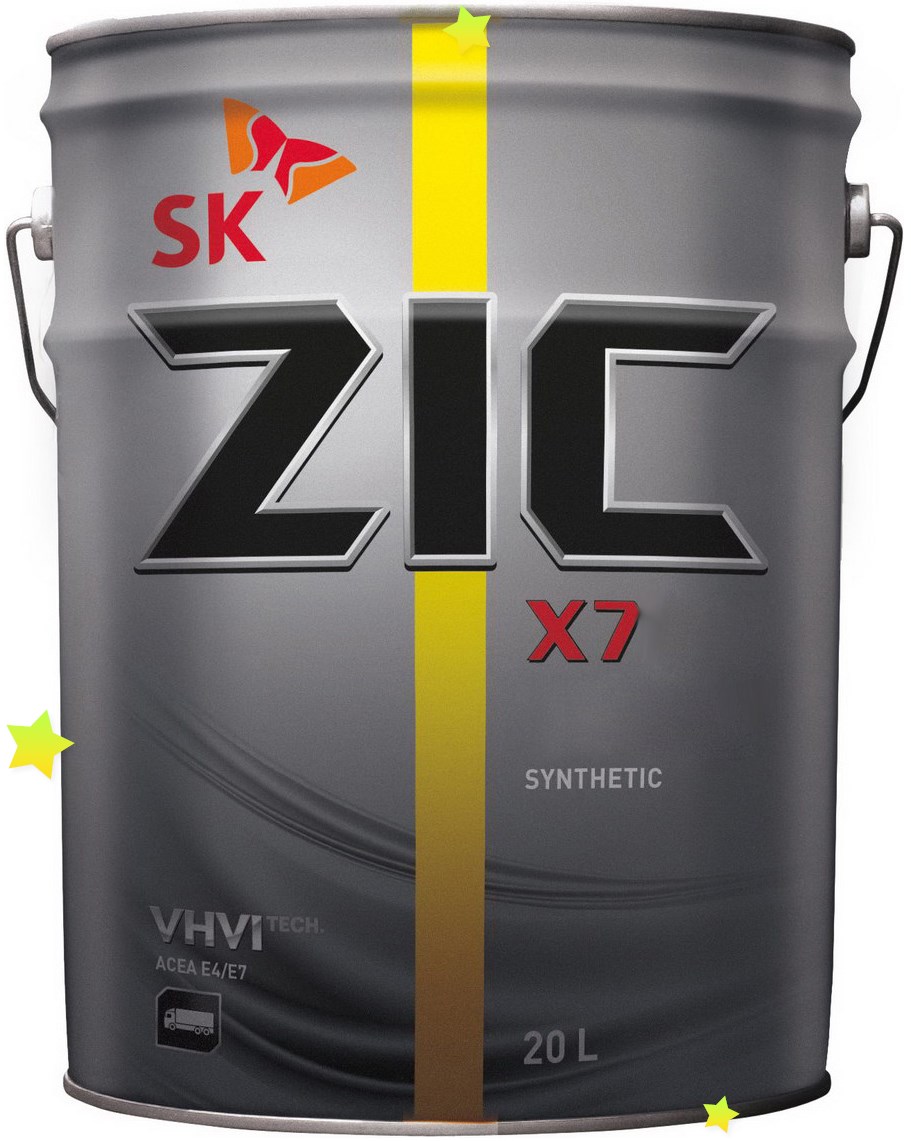 Масло моторное ZIC X7000 10W-40 API CK-4
