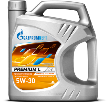 Масло моторное Gazpromneft Premium L 5W-30 API SL/CF