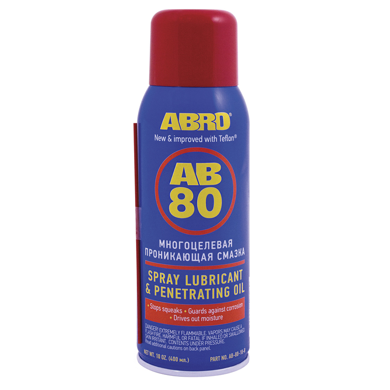 Смазка многоцелевая проникающая ABRO Masters AB-80-10-R аэрозоль
