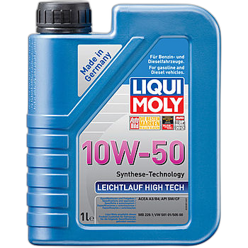 Масло моторное Liqui Moly LeichtLauf High Tech 10W-50 API SM/CF