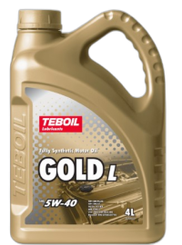Масло моторное Teboil Gold L 5W-40 API SN/CF ACEA A3/B4