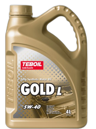 Масло моторное Teboil Gold L 5W-40 API SN/CF ACEA A3/B4