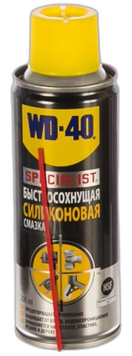 Смазка универсальная силиконовая WD-40 Specialist быстросохнущая аэрозоль — изображение 3
