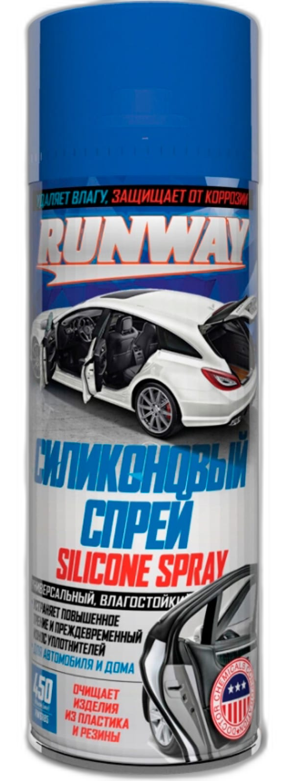 Смазка силиконовая Runway RW6185 аэрозоль — изображение 2