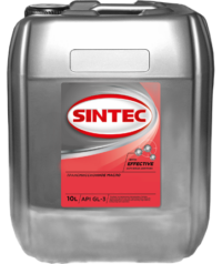 Масло трансмиссионное Sintec ТСп10 ТМ-3-9 SAE 80W API GL-3