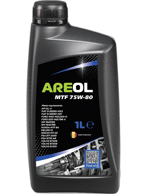 Масло трансмиссионное AREOL MTF 75W-80 API GL-4